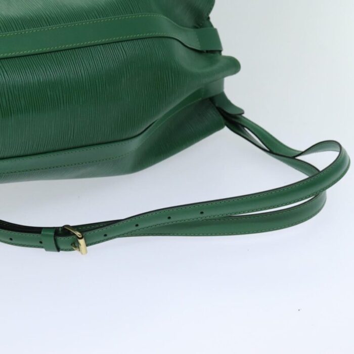 louis vuitton epi randonnee pm shoulder bag green m52354 lv auth 75275 3288