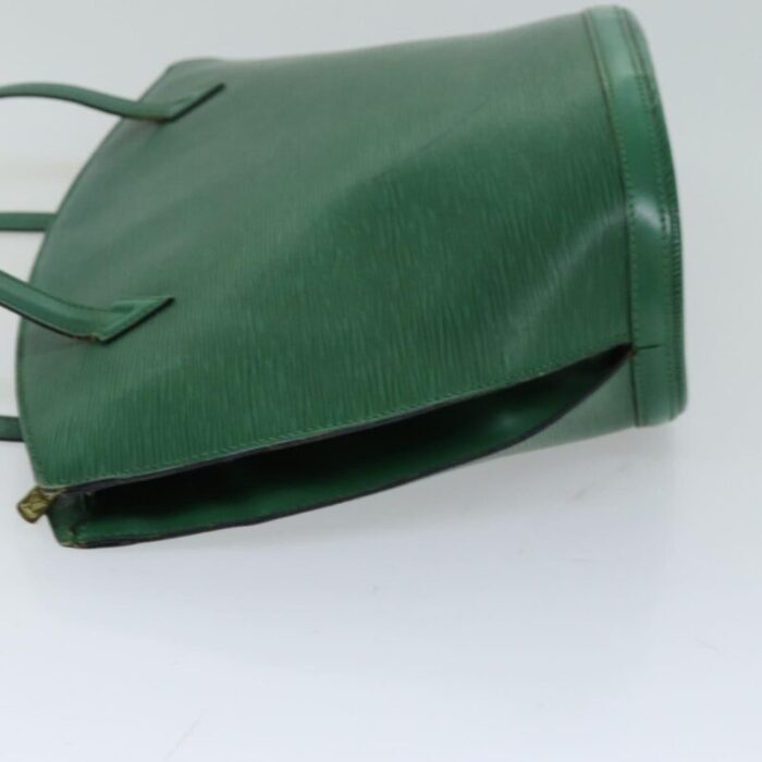 louis vuitton epi saint jacques shopping shoulder bag green m52264 lv auth 76074 6437