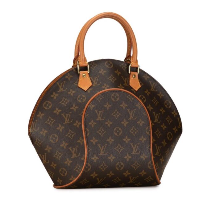 louis vuitton monogram ellipse mm brown 1553