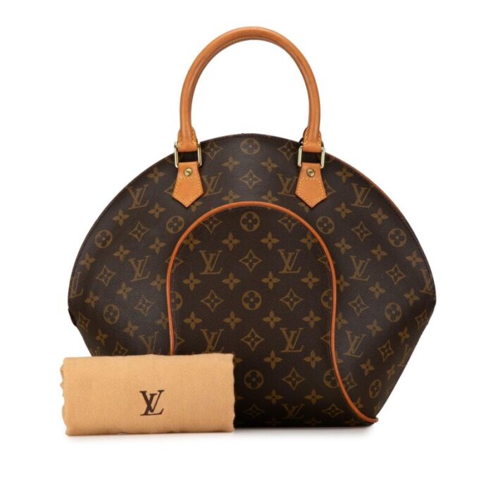 louis vuitton monogram ellipse mm brown 8771