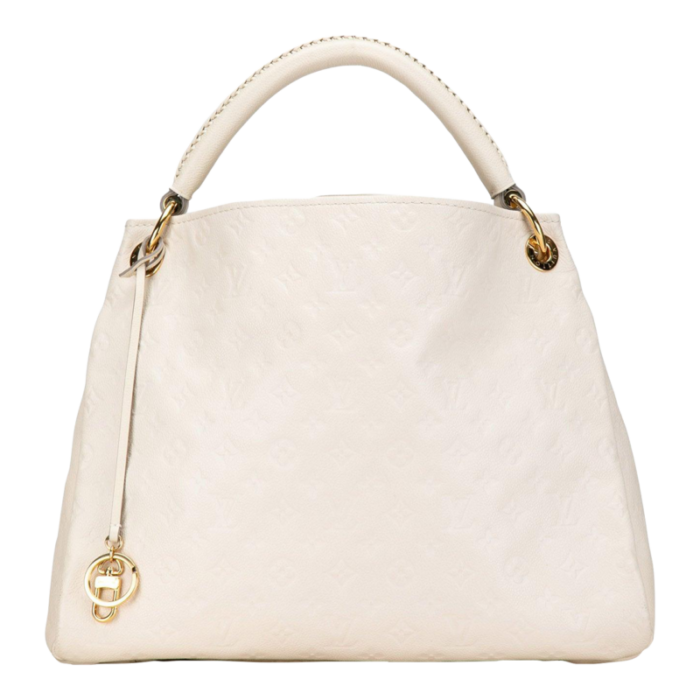 louis vuitton monogram empreinte artsy mm white 4396