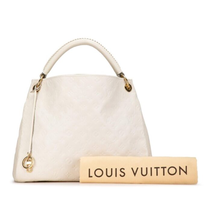 louis vuitton monogram empreinte artsy mm white 7550