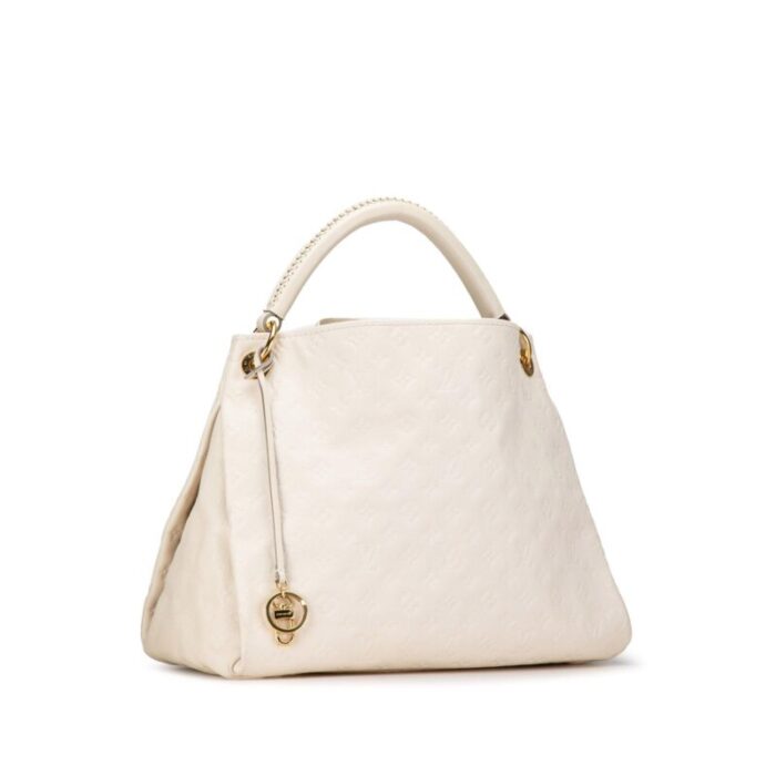 louis vuitton monogram empreinte artsy mm white 9858