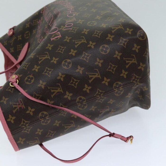 louis vuitton monogram ikat flower neverfull gm tote bag m40939 lv auth ep4288 0351