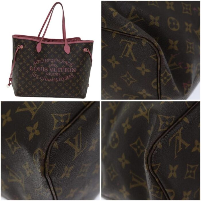 louis vuitton monogram ikat flower neverfull gm tote bag m40939 lv auth ep4288 2550