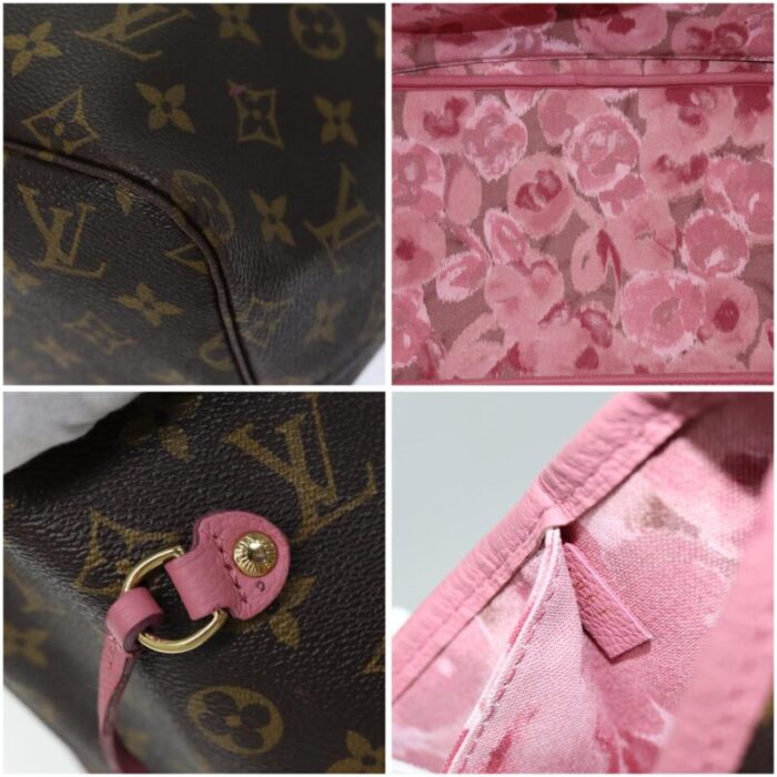 louis vuitton monogram ikat flower neverfull gm tote bag m40939 lv auth ep4288 7053