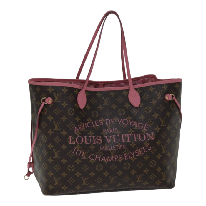 louis vuitton monogram ikat flower neverfull gm tote bag m40939 lv auth ep4288 7655