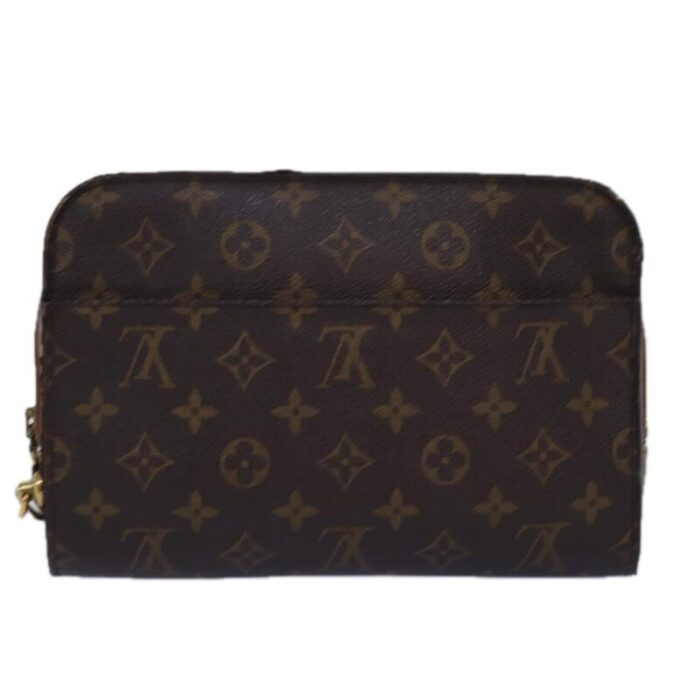 louis vuitton monogram orsay clutch bag m51790 lv auth 76870 5954