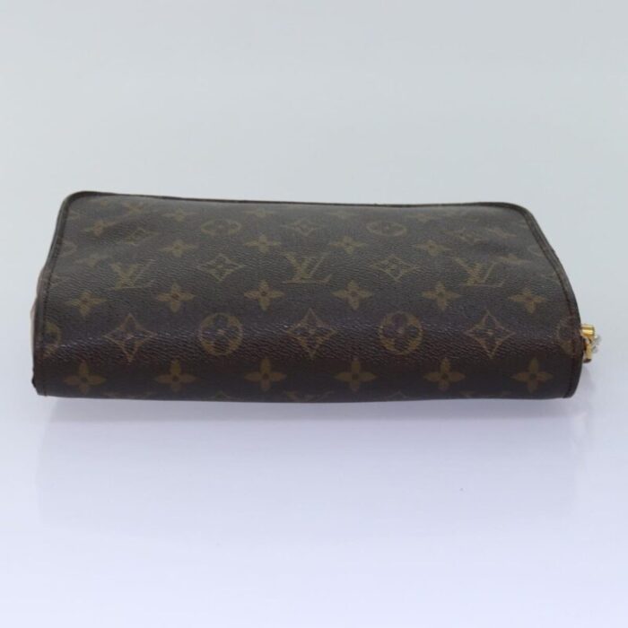 louis vuitton monogram orsay clutch bag m51790 lv auth 76870 9208