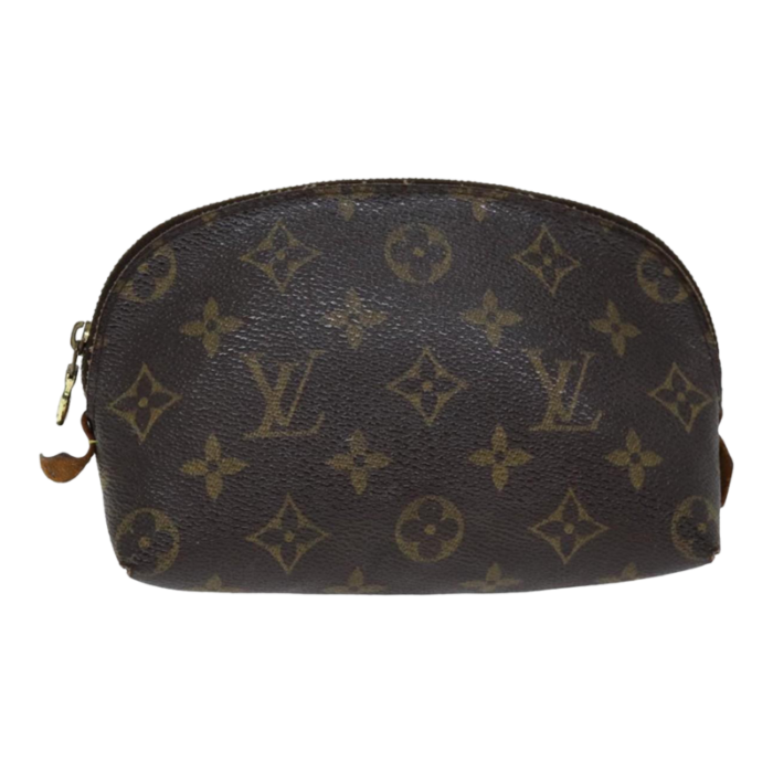 louis vuitton monogram pochette cosmetic pm cosmetic pouch m47515 auth ar11888 9028