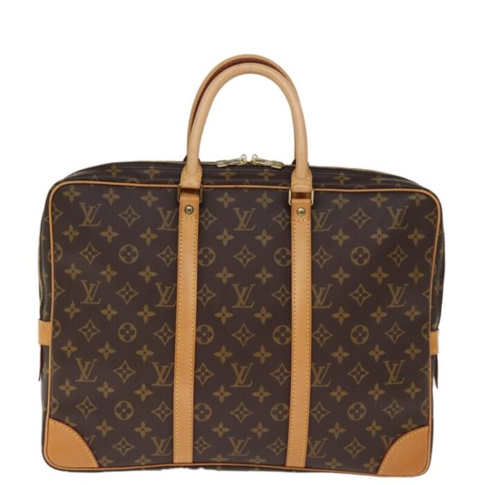 louis vuitton monogram porte documents voyage business bag m53361 lv auth 76619 0936