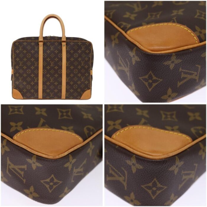 louis vuitton monogram porte documents voyage business bag m53361 lv auth 76619 7982