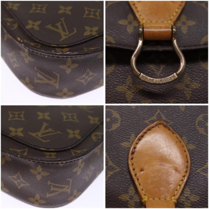 louis vuitton monogram saint cloud gm shoulder bag m51242 lv auth 75720 5147