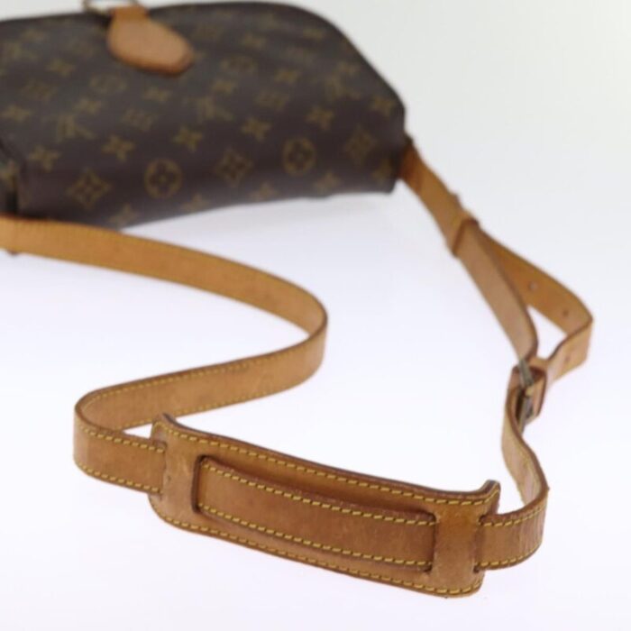 louis vuitton monogram saint cloud gm shoulder bag m51242 lv auth 75720 7575