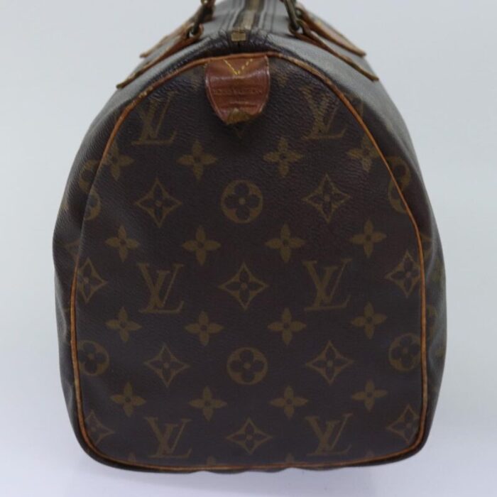 louis vuitton monogram speedy 30 hand bag m41526 lv auth 76057 6270