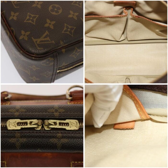 louis vuitton monogram trouville hand bag m42228 lv auth hk1348 3272