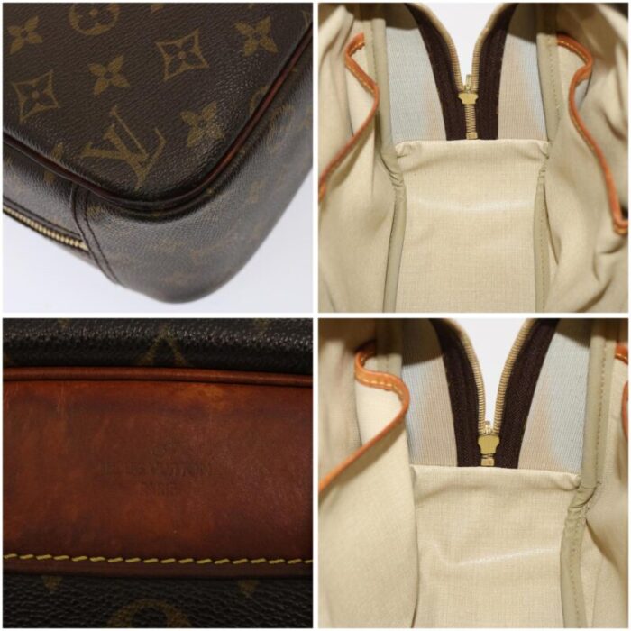 louis vuitton monogram trouville hand bag m42228 lv auth hk1348 5826