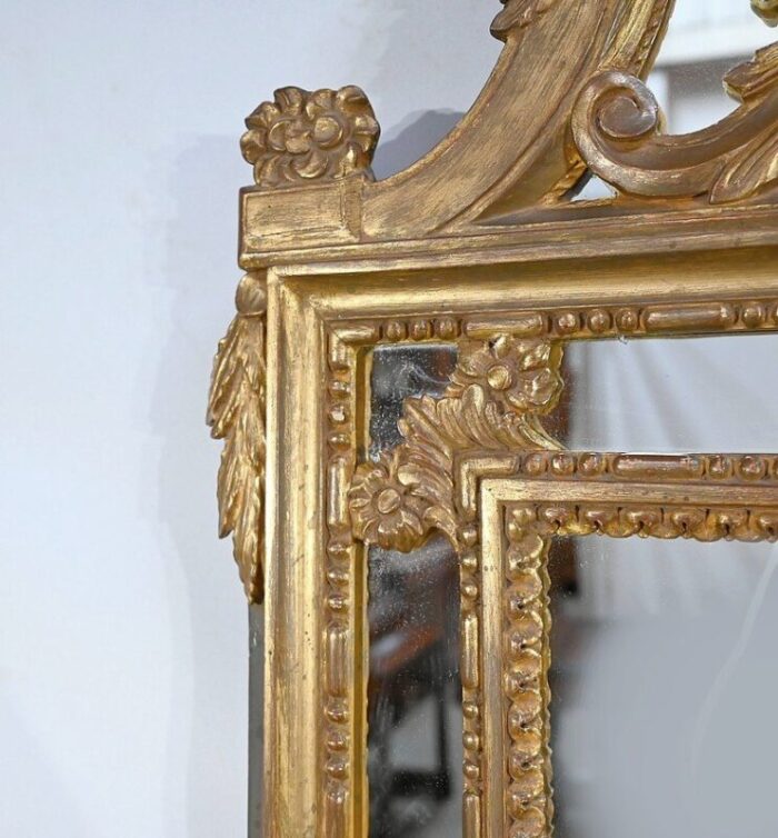 louis xvi style mirror late 19th century 8