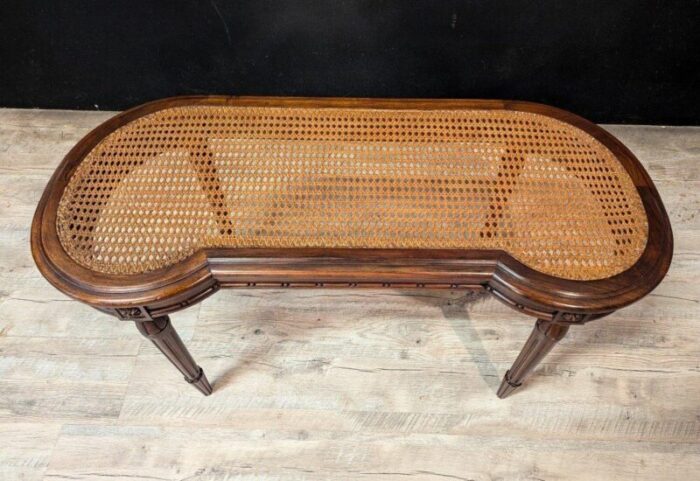 louis xvi two seater piano bench 1920s 4162