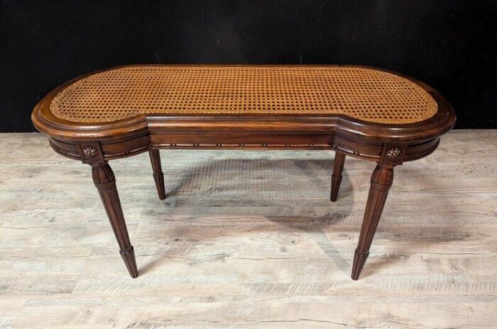 louis xvi two seater piano bench 1920s 4268