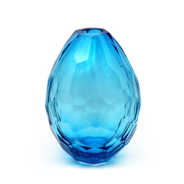 medium barrel murano glass vase by alessandro mandruzzato 1