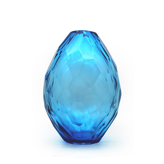 medium barrel murano glass vase by alessandro mandruzzato 2