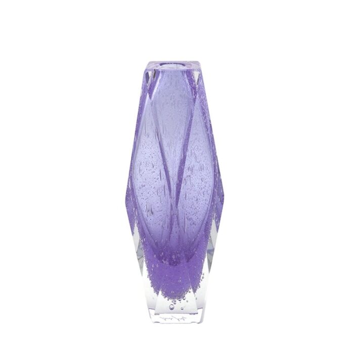 medium san marco murano glass vase by alessandro mandruzzato 1