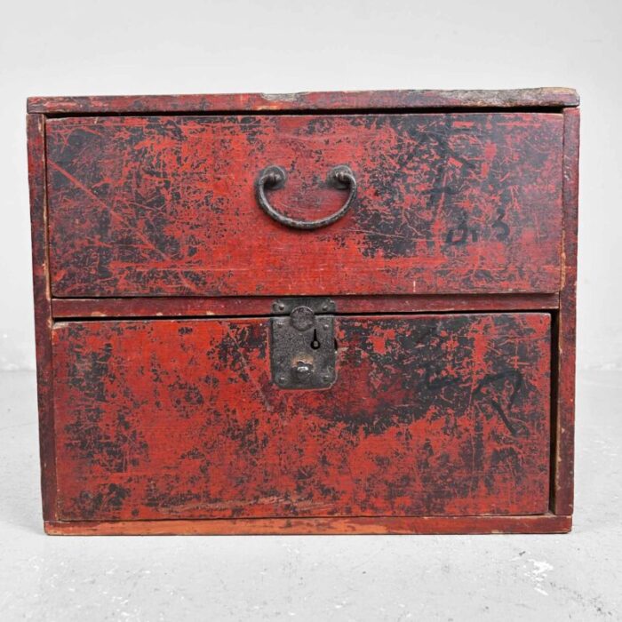 meiji kake suzuri document cabinet japan 1890s 0584