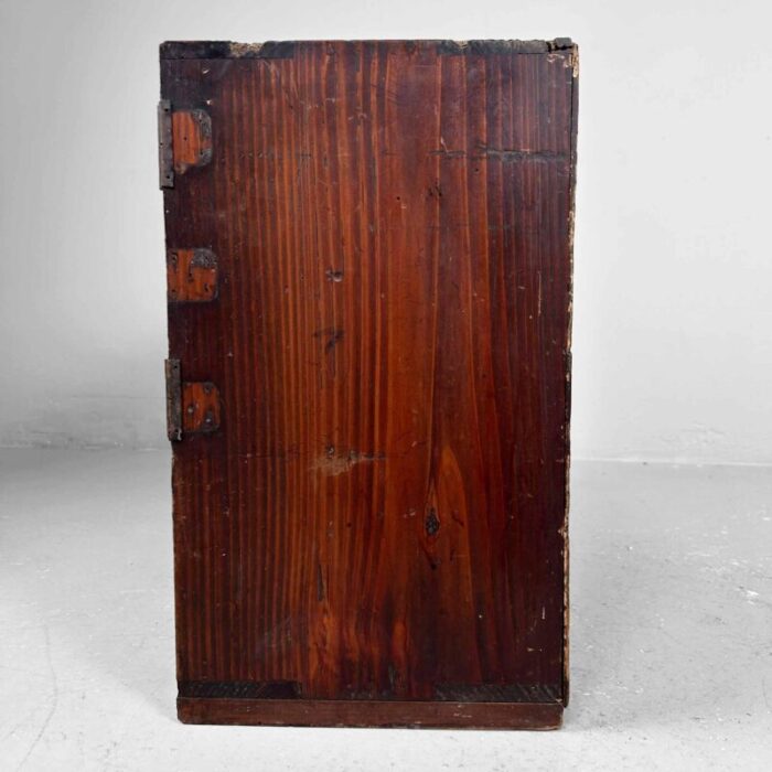 meiji period traditional japanese tansu storage chest 1890s 0362