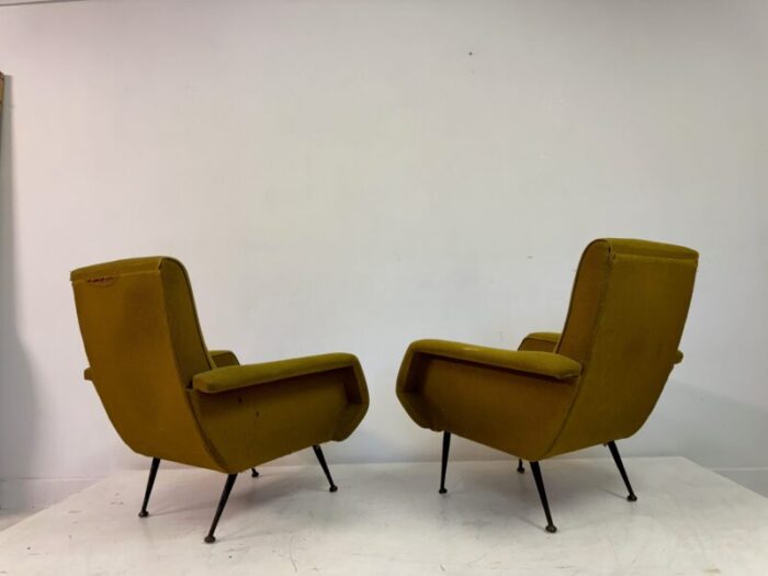 mid century armchairs 1960s set of 2 1036