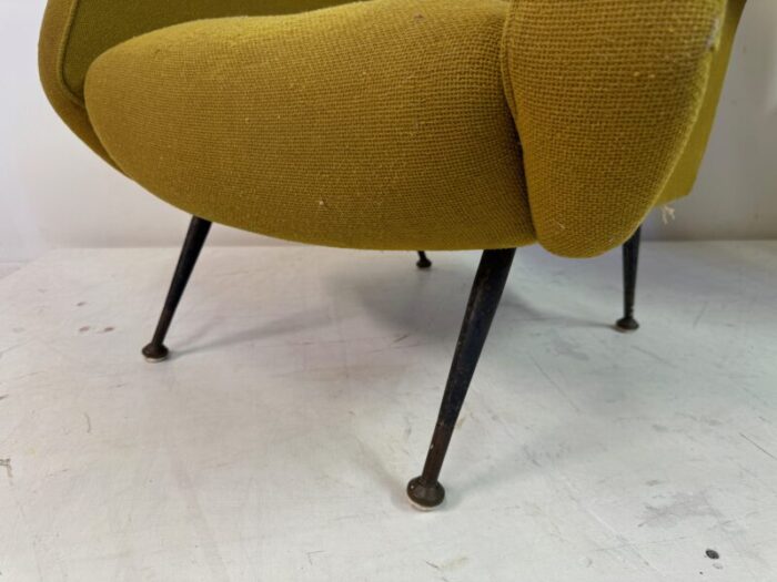 mid century armchairs 1960s set of 2 4343