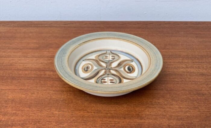 mid century danish studio pottery bowl from soholm 1960s 1 1