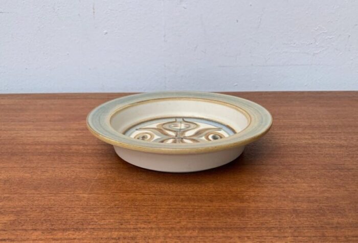 mid century danish studio pottery bowl from soholm 1960s 6 1