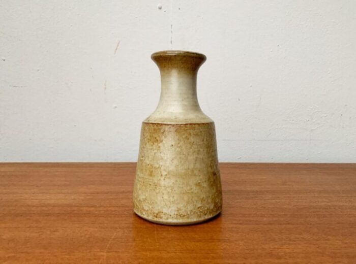 mid century danish studio pottery minimalist vase from soholm 1960s 11