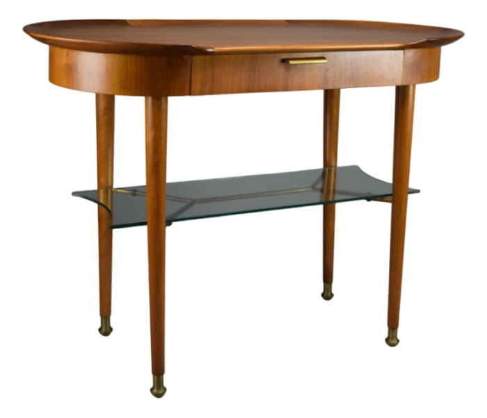 mid century entrance console table by a a patijn for zijlstra joure 1950 6231