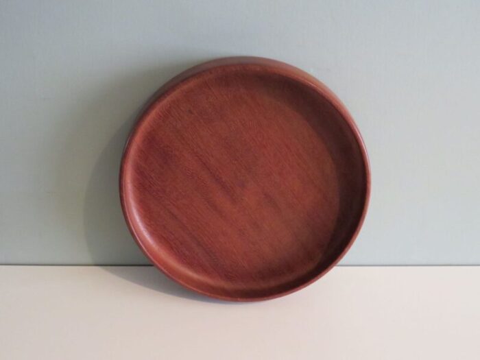 mid century modern teak serving bowl denmark 1970s 4