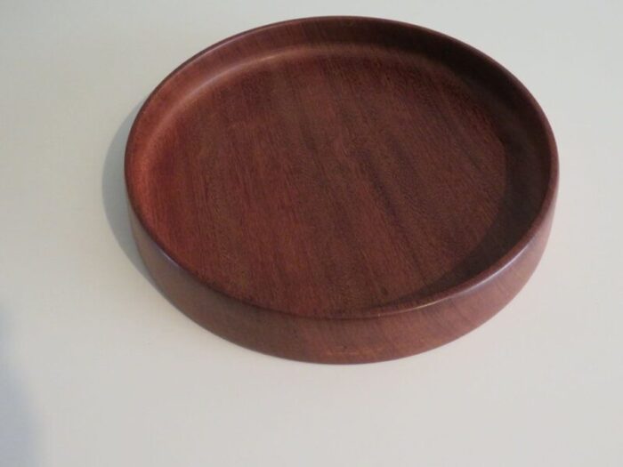 mid century modern teak serving bowl denmark 1970s 5