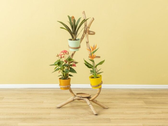 mid century plant stand 1950s 2