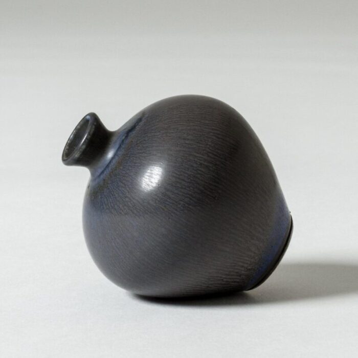 miniature stoneware vase by berndt friberg for gustavsberg 1950s 3