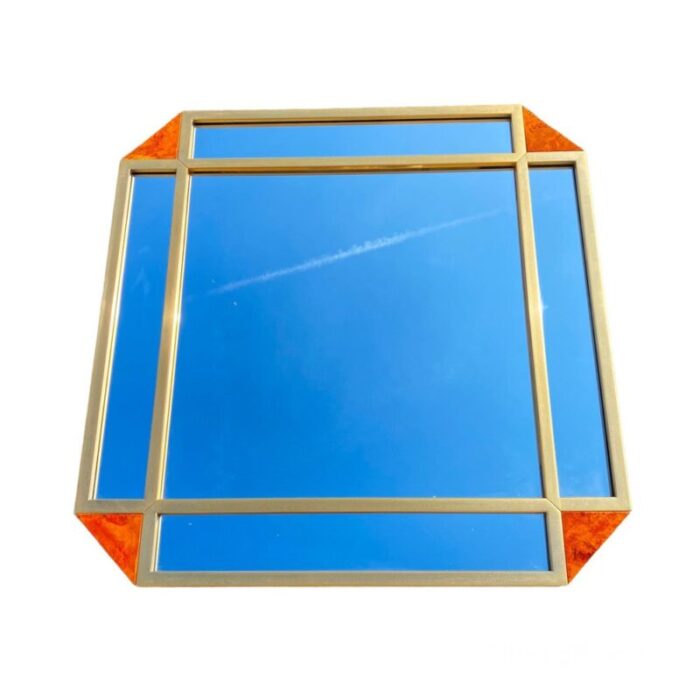 mirette mirror by gianluigi gorgoni for fratelli turri 1980s 1