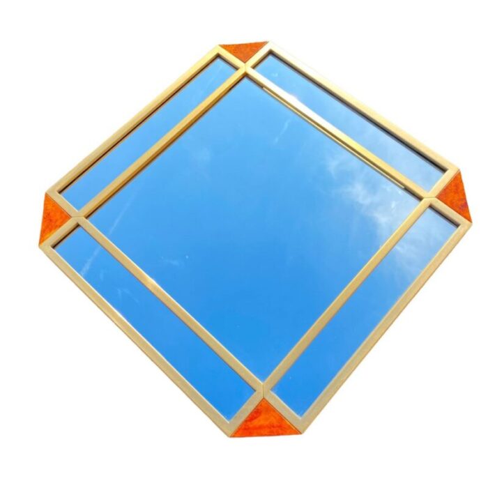 mirette mirror by gianluigi gorgoni for fratelli turri 1980s 3