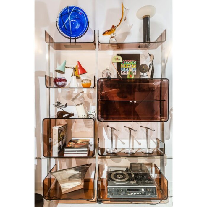 modular shelving attributed to michel ducaroy for roche bobois 1970s 0214