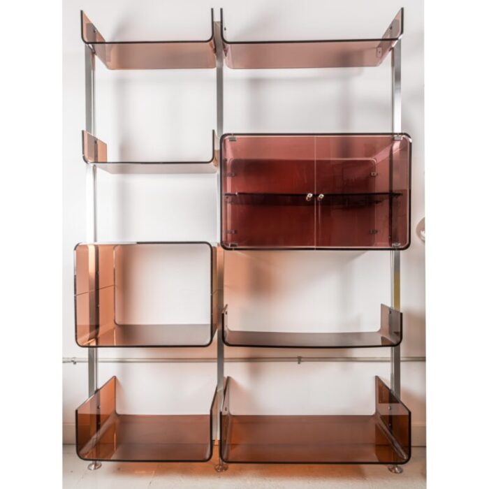 modular shelving attributed to michel ducaroy for roche bobois 1970s 3684