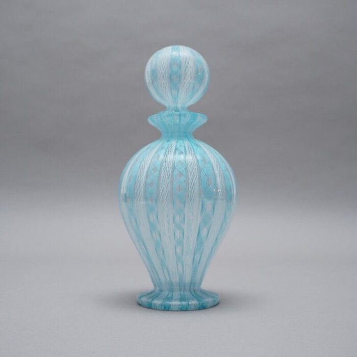 murano glass carafe in the style of venini 1960s 1