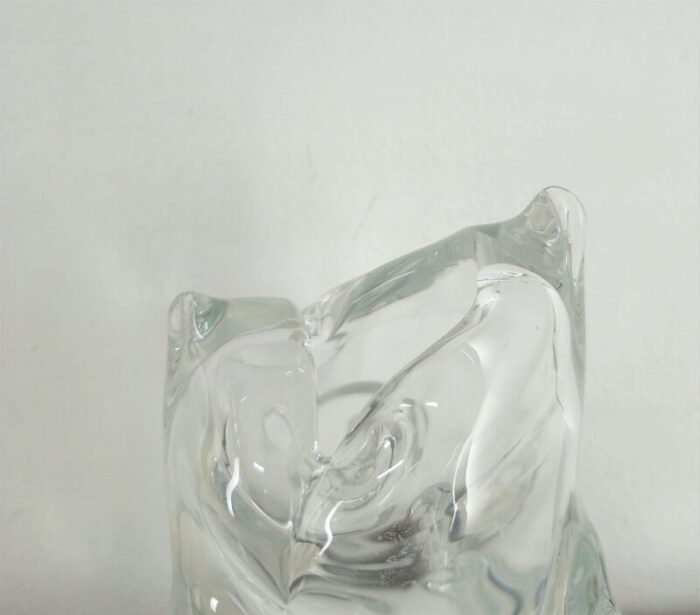 murano glass vase in the style of archimedes seguso italy 1960s 7