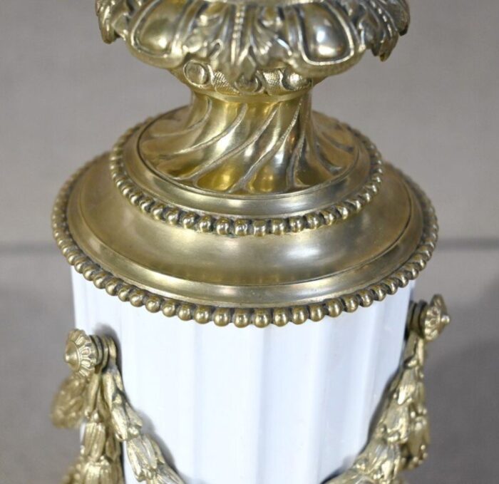 napoleon iii ceramic oil table lamp 19th century 10