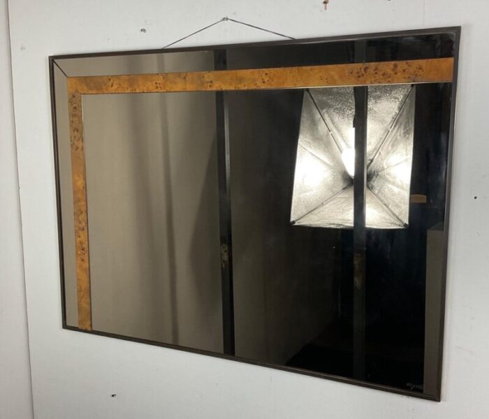 nazaret mirror with brass frame 1970 5