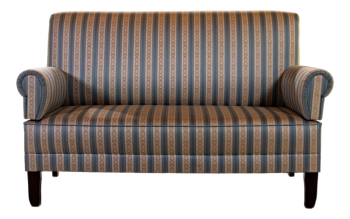 new york high back sofa 1940s 7874