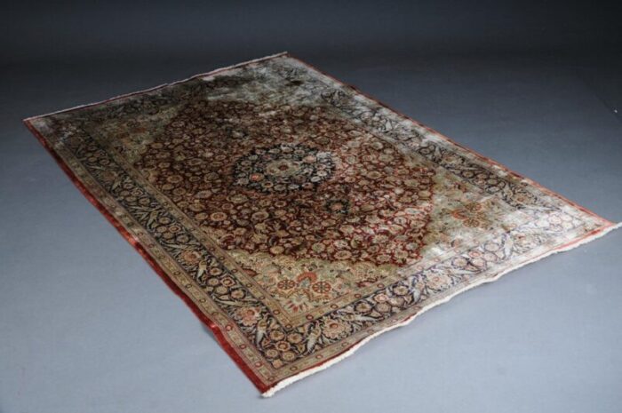 oriental rug in silk 9