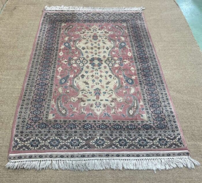 pakistani rug in wool 1980s 1